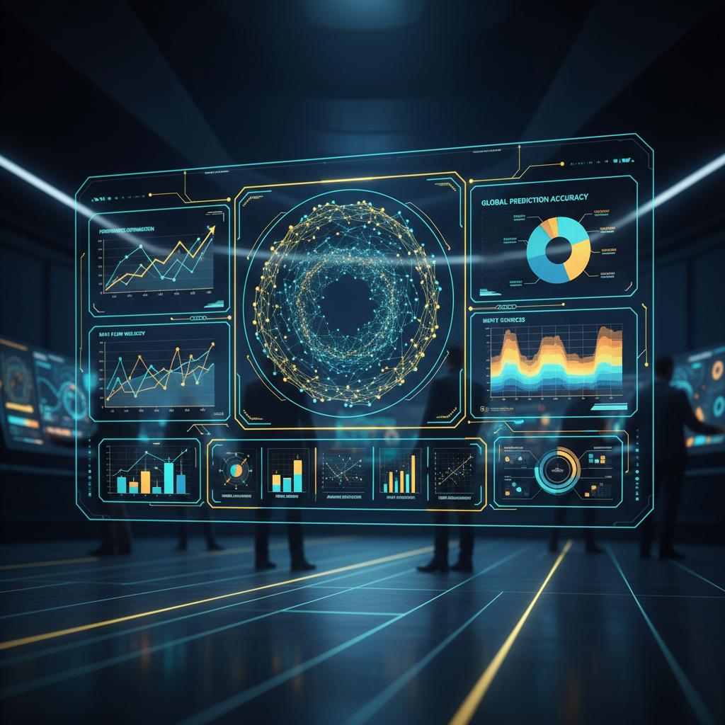 Business Intelligence & Digital Asset Management technology illustration